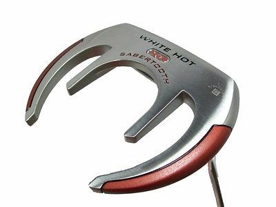 new odyssey white hot xg sabertooth mid belly putter rh