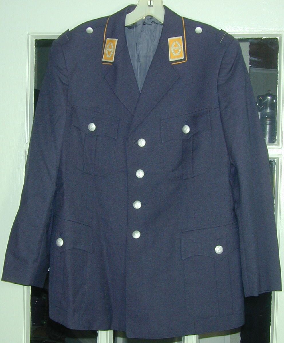 1980s Military German Air Force Jacket Blazer Uniform on PopScreen