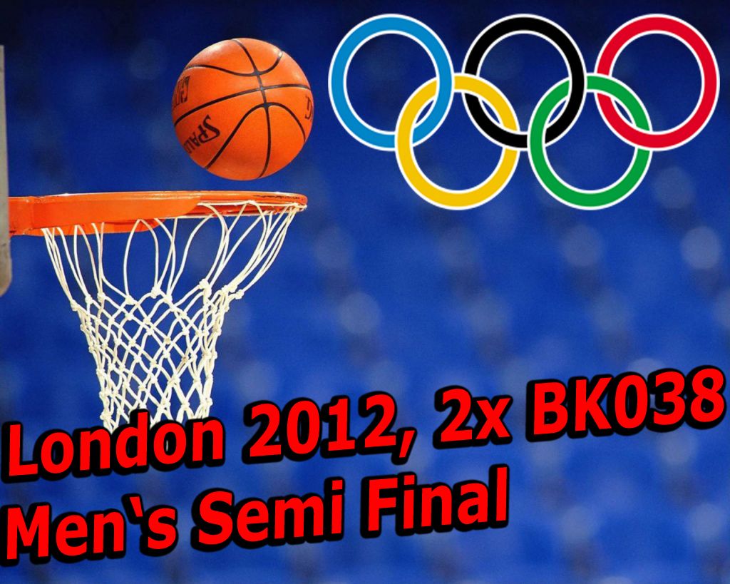 2012 London Olympics Basketball Mens Semi Final 2 4 Tickets BK038 USA 