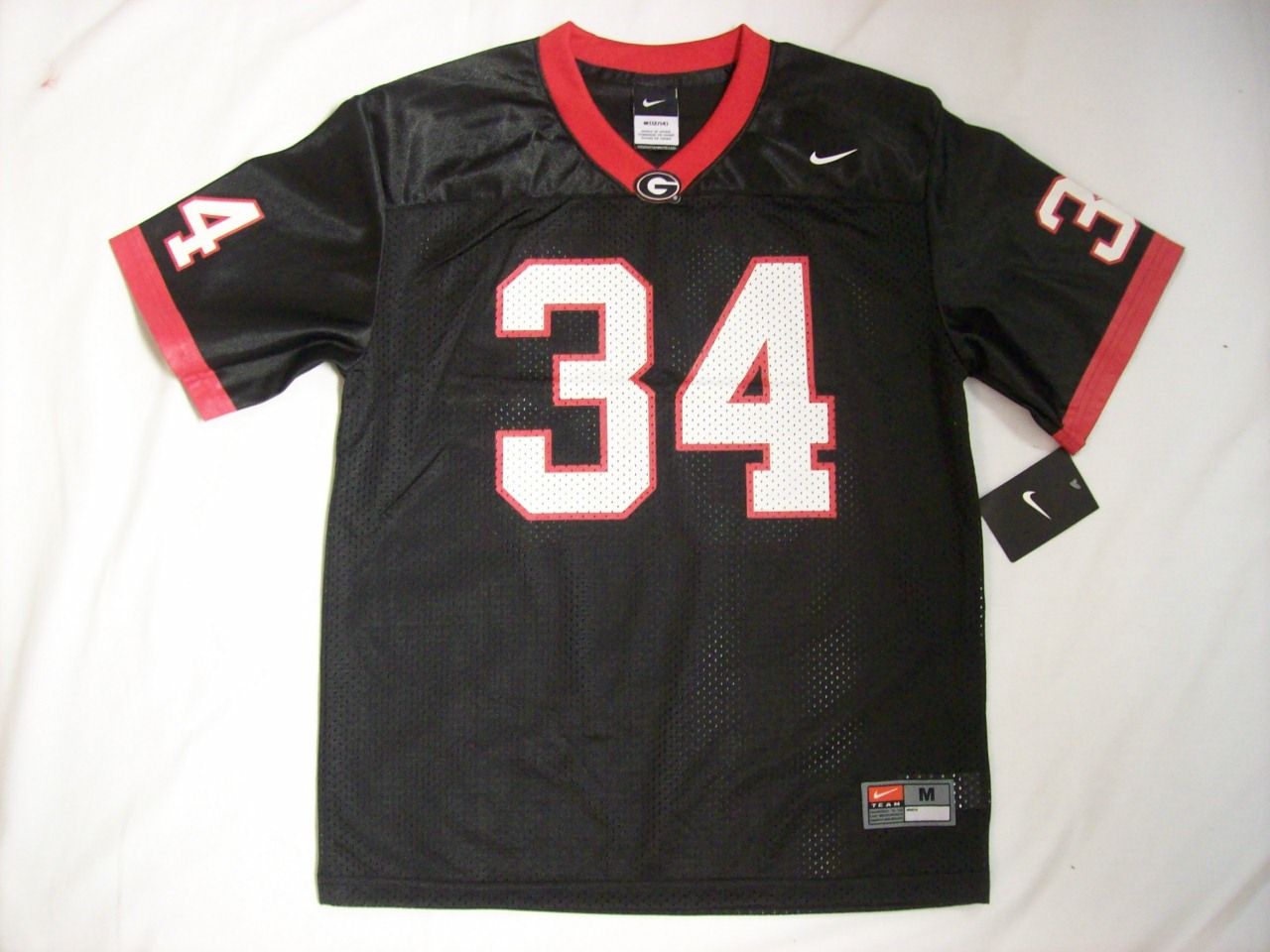 Georgia Bulldogs Herschel Walker # 34 Nike Replica Jersey sz Youth 