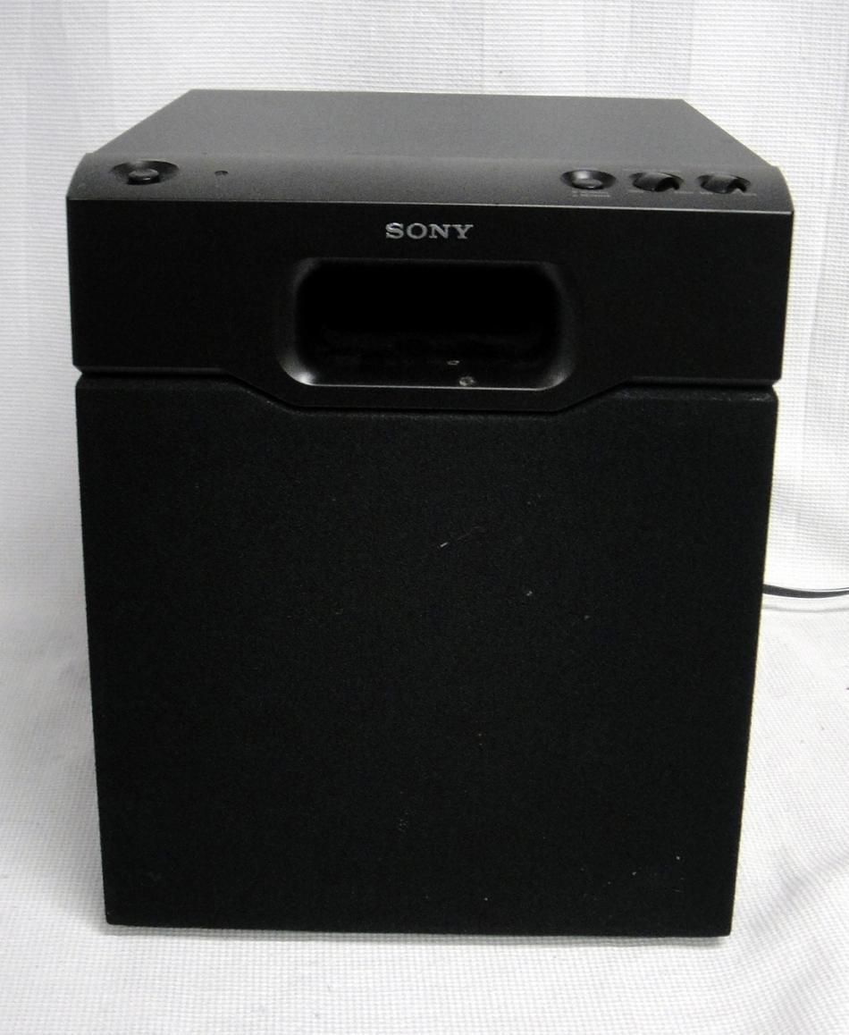 Sony SA WM20 Active Powered 8 Subwoofer 75 Watt Black