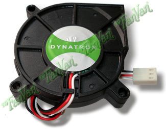 New CPU Blower Replacement Fan 60mm Dynatron Top Motor