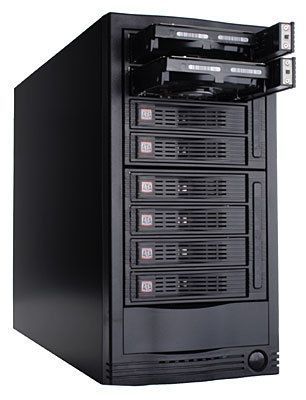 Bay Trayless Hotswap SATA Enclosure w 4X Connectors