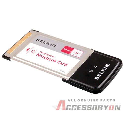 Belkin Wireless G 802 11g Notebook PCMCIA Card F5D7010