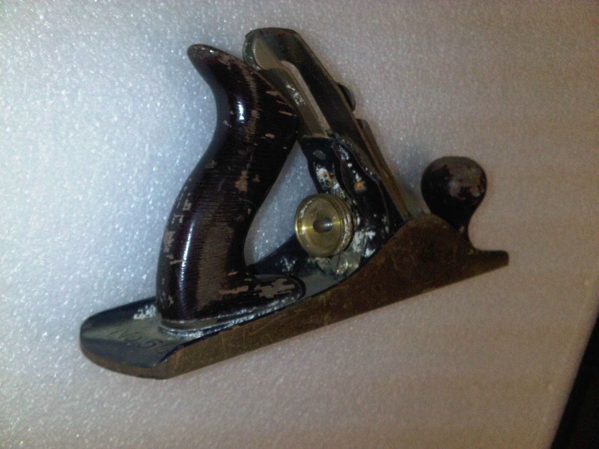 Stanley Bailey Jack Jr 5 1 4 Bench Hand Plane Vintage Old Hand Tool 