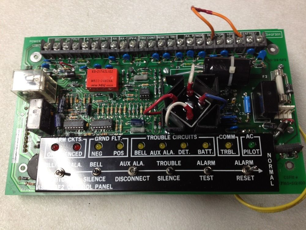 Aames as 24 GF2 Fire Alarm Control Panel