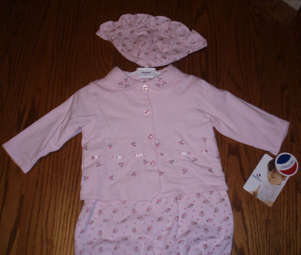 Absorba Baby Girls Outfit Size 12 18 24 MO Choice