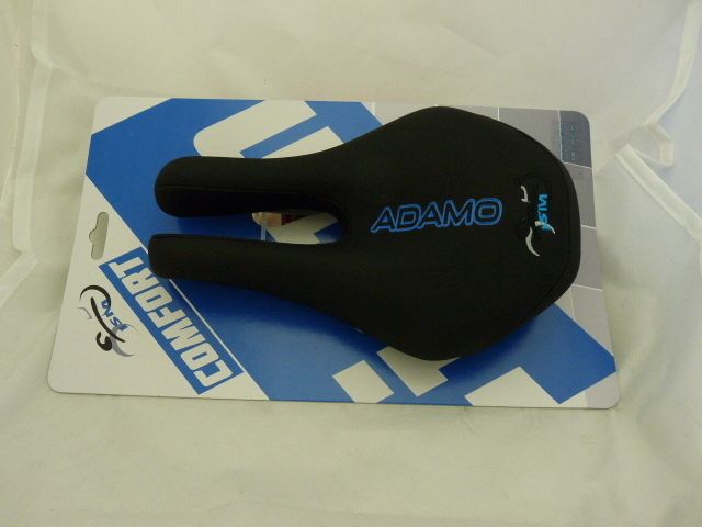 ISM Adamo Typhoon Saddle Black TT Tri Road Hybrid Seat