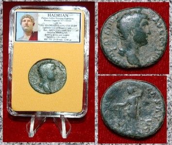   ae as of hadrian publius aelius traianus hadrianus roman emperor 117