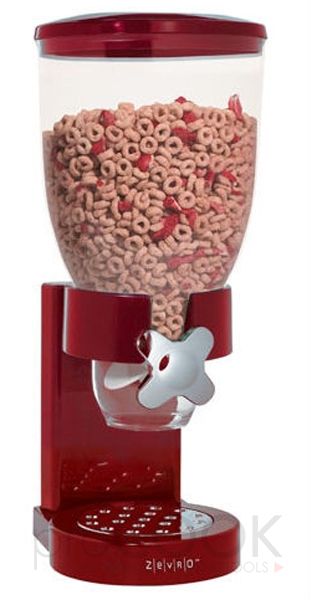 Zevro Dispenser Cereali Colazione B B Rosso GR 500