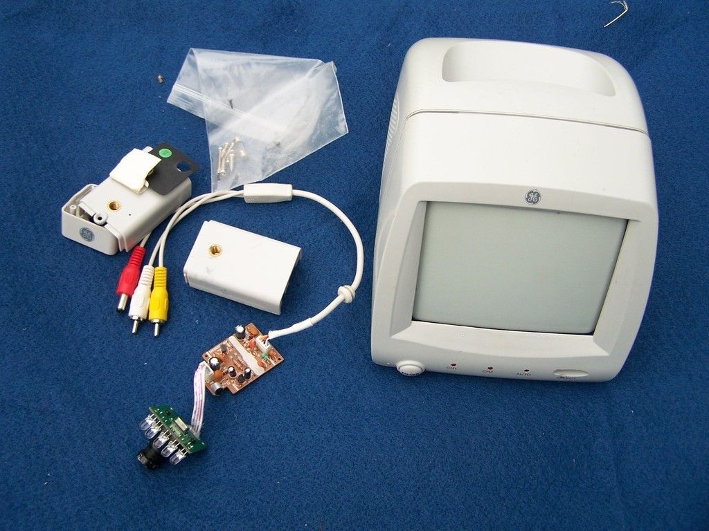 GE Wired Security System Camera Monitor Parts