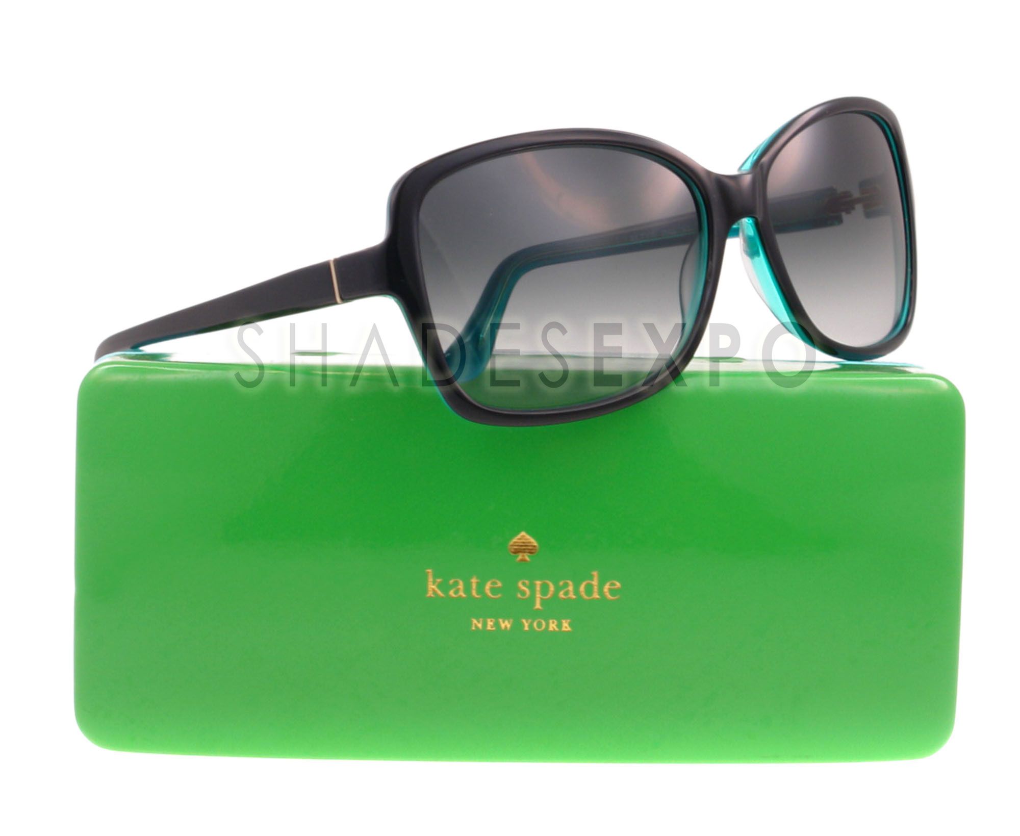 New Kate Spade Sunglasses KS Ailey s Black DH4Y7 Ailey