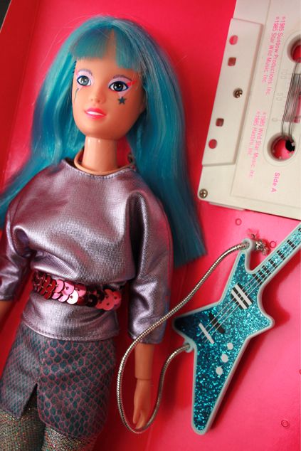 This is a great opportunity to add this Jem doll of Aja to your doll 