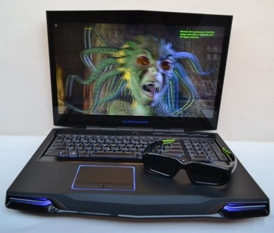 Alienware M17x i7 2720QM 3 3GHz 16GB 3D Screen Wireless Glasses 1 5GB 