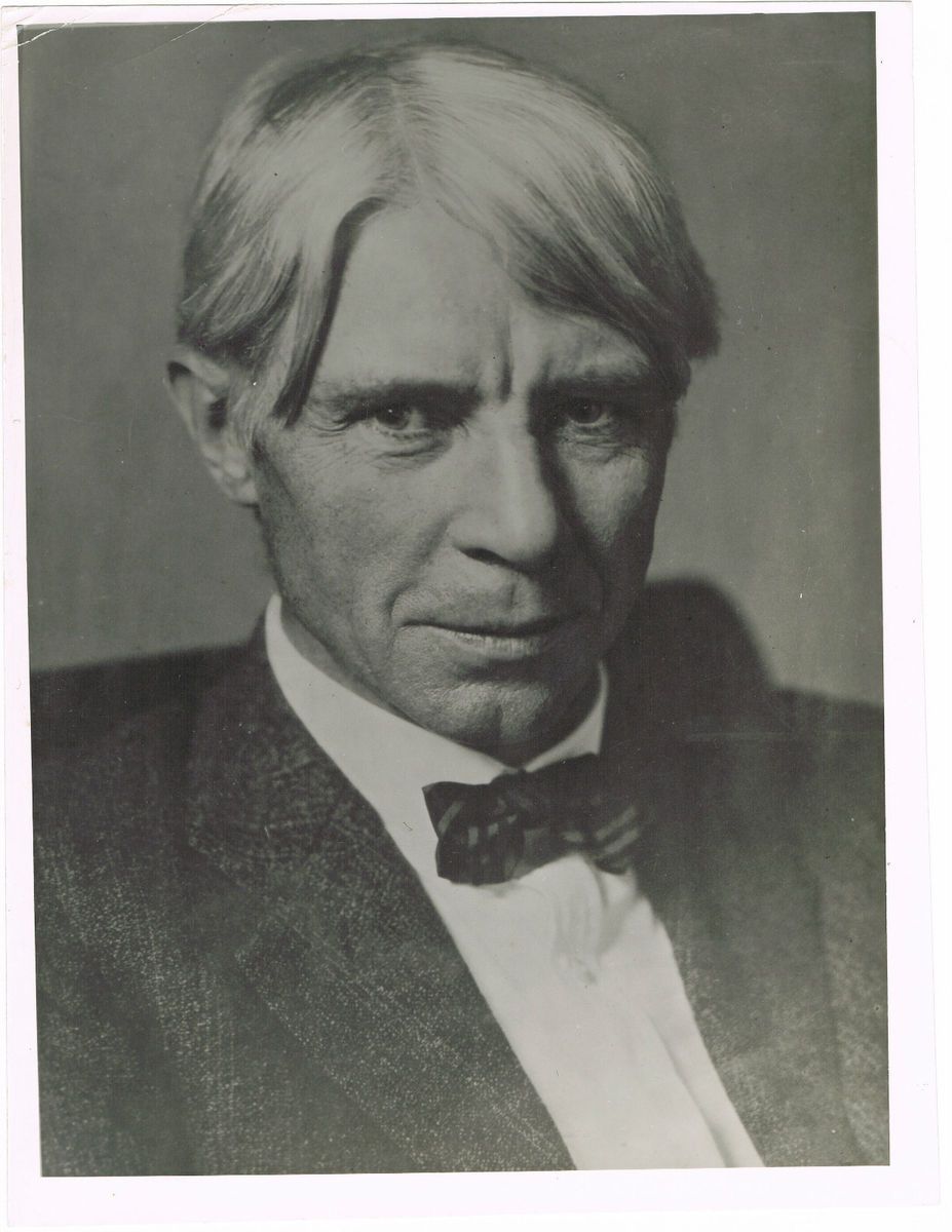   Photo Carl Sandburg ~ Alfred Stieglitz Paul Strand Weston