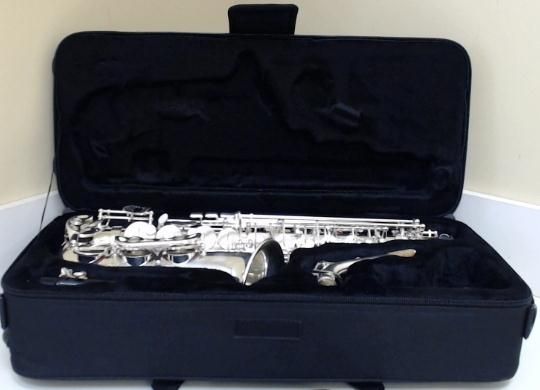   AS 380S Plated Eb Intermediate Advanced Alto Saxophone W/Mouthpi