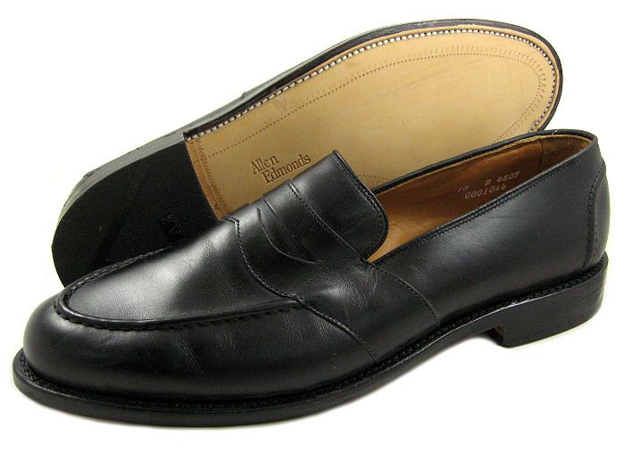 NWD Allen Edmonds Men Randolph Black Loafer Shoe US Left= 8.5 3E Right 