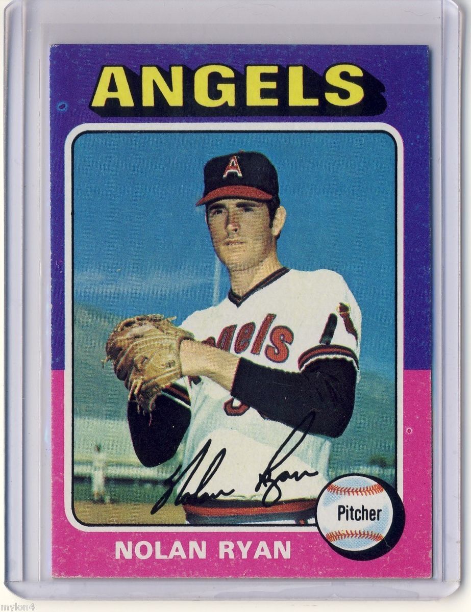 1975 Topps #500 Nolan Ryan California Angels EXMT