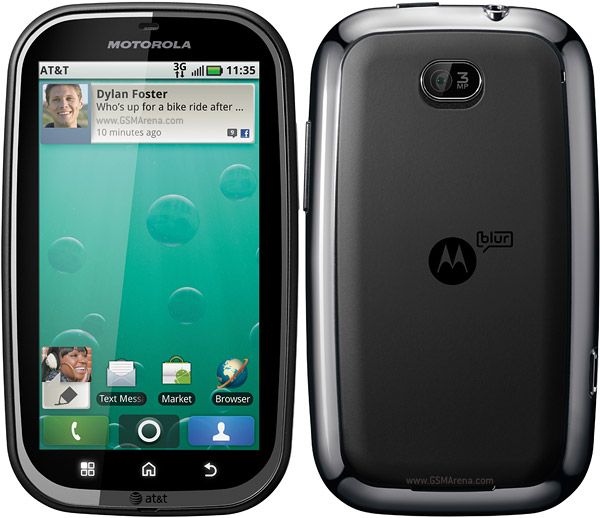 New Motorola Bravo MB520 Unlocked GSM Android Phone (Black)