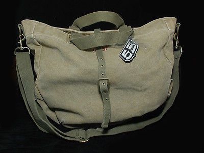 Diesel 55DSL Waterloo shoulder unisex cotton bag tote NWT Authentic