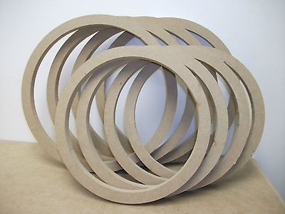 Subwoofer Sub Spacer Custom Speaker Ring 3/4 MDF used for FIBERGLASS 