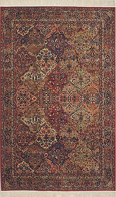 9x12 Original Karastan 700 Multicolor Panel Kirman 717 Wool Area Rug