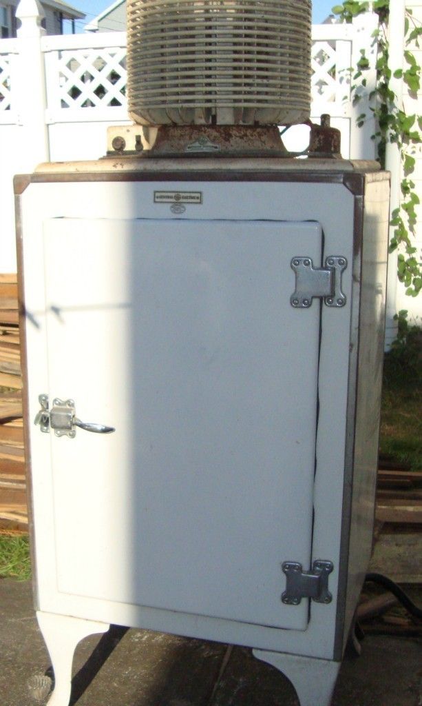 Vintage GE Refrigerator Pre 1935 DOES NOT WORK COMPRESSOR ON TOP