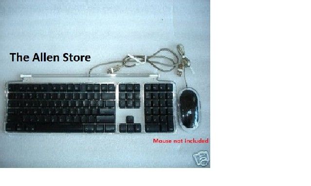 apple imac mac emac black clear usb pro keyboard please read the full 