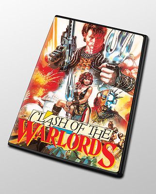 CLASH OF THE WARLORDS (MAD WARRIOR) ANTHONY ALONZO, 1985 DVD