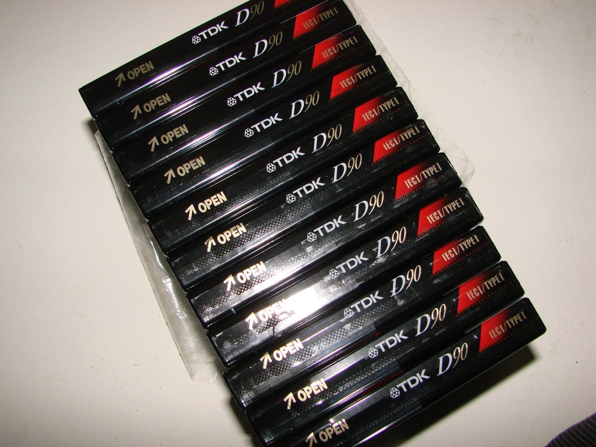 Lot of 11 TDK C 90 Normal Bias Audio Cassettes