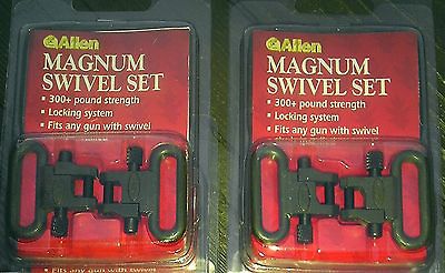 Allen Magnum Rifle Gun Swivel Set for 1 Gun Slings (Lot of 2)