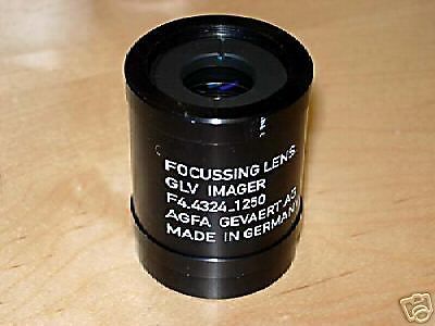 agfa gevaert ag glv imager focussing lens f4 4324 1250