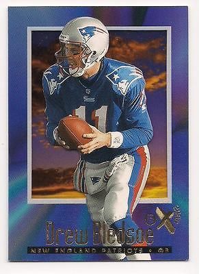 1997 skybox ex 2000 49 drew bledsoe of patriots time