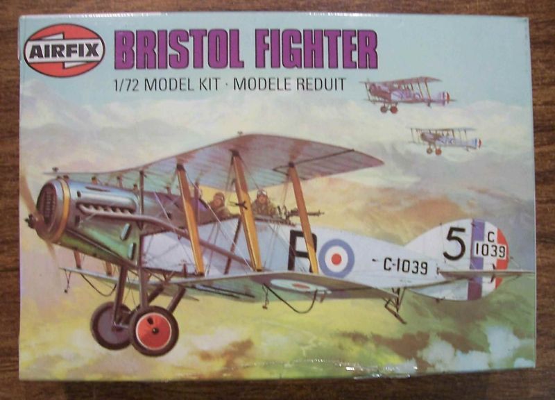 1981 AIRFIX 1/72 BRISTOL F.2B 1925 SEALED #9 61005 WWI ERA BRITISH 