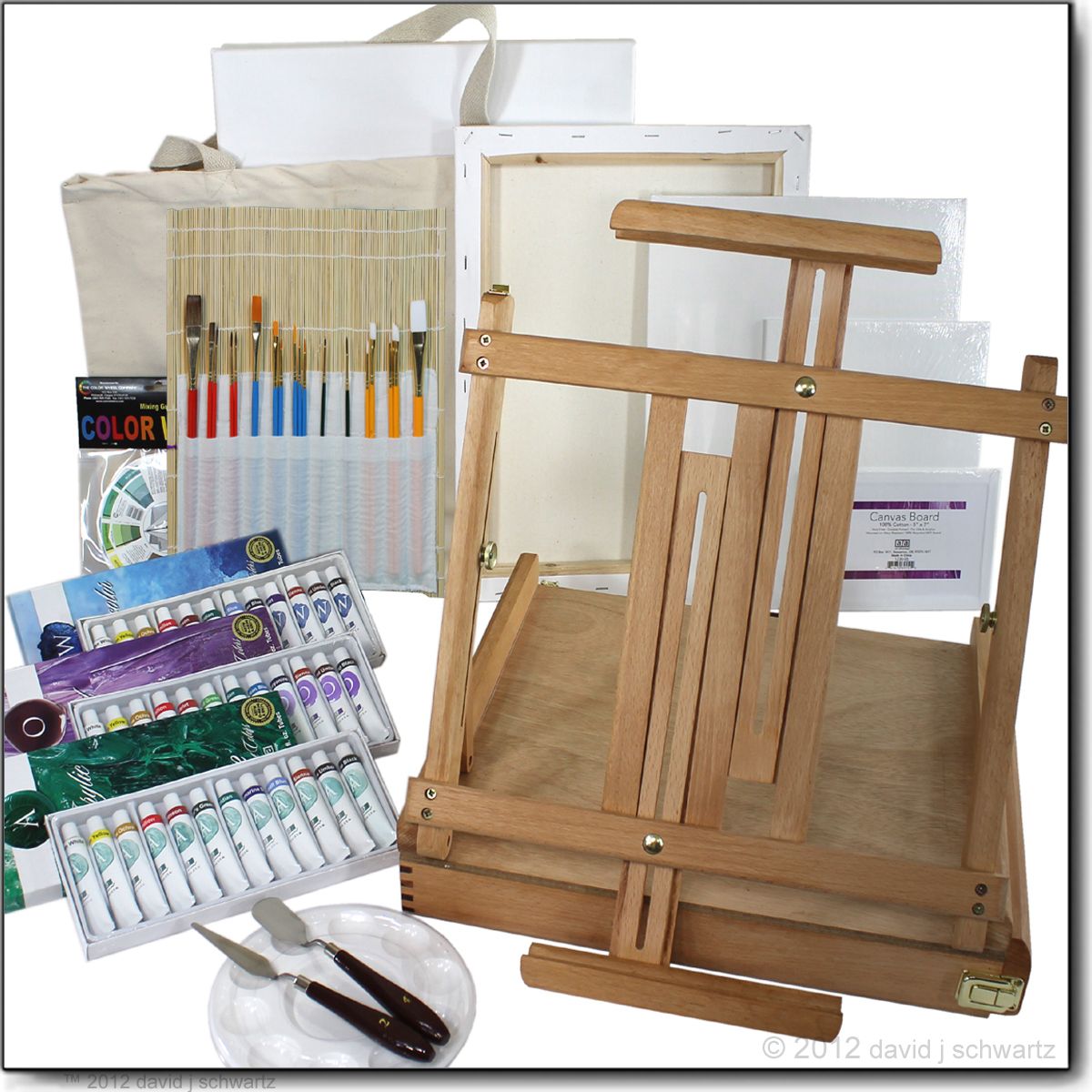 Versatile Art Easel Comprehensive Artist Supplies S E SET  