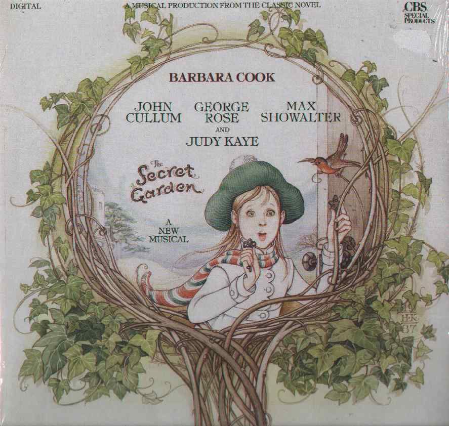   SECRET GARDEN NEW SEALED 1987 Musical Cast LP BARBARA COOK JOHN CULLUM