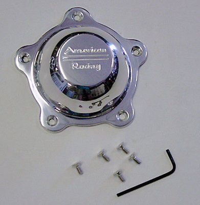 AMERICAN RACING CENTER CAPS 5 EAR BILLET ALUMINUM TORQ THRUST 2 1/4 