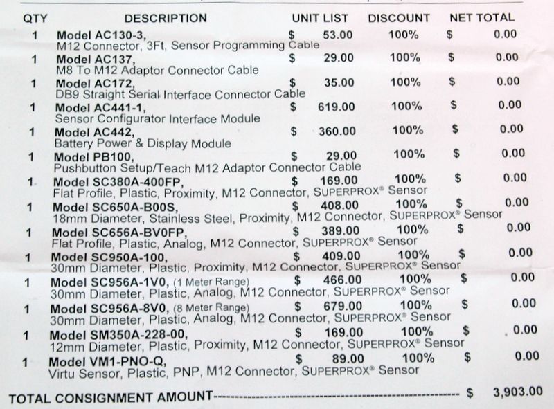 demo kit in case ac442 battery power and display module with connector 