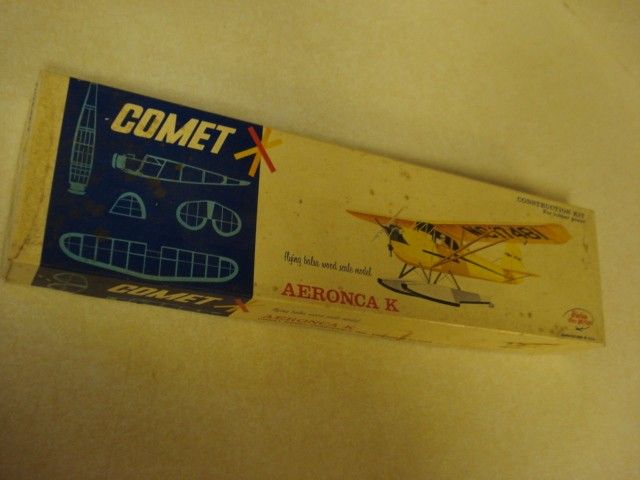 Comet Aeronca K Balsa Wood Scale Model Airplane Kit