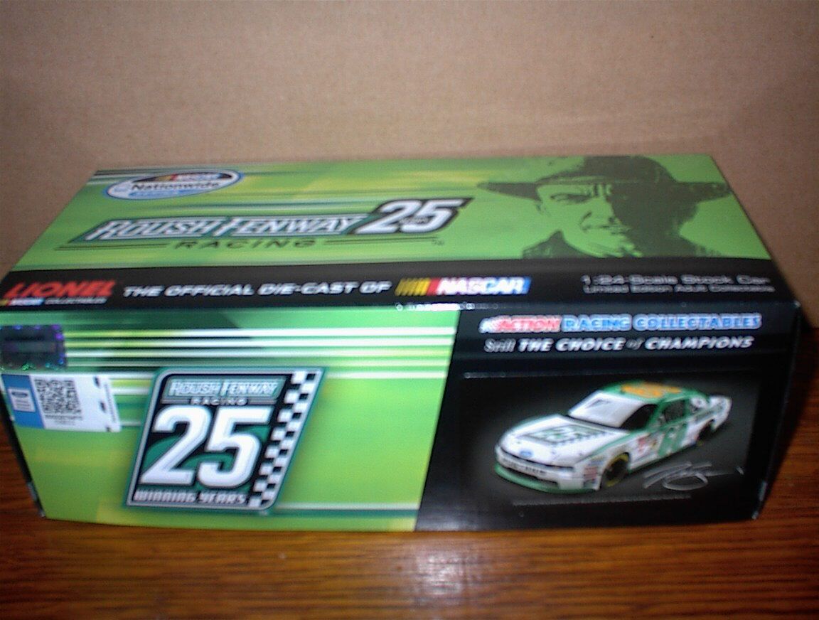 Trevor Bayne 2012 Roush Fenway 25th Anniv Mustang 1 24 Lionel