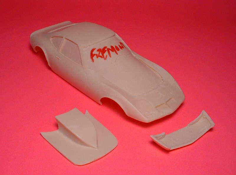 Fremont Racing Resin Opel Gasser Body Hood