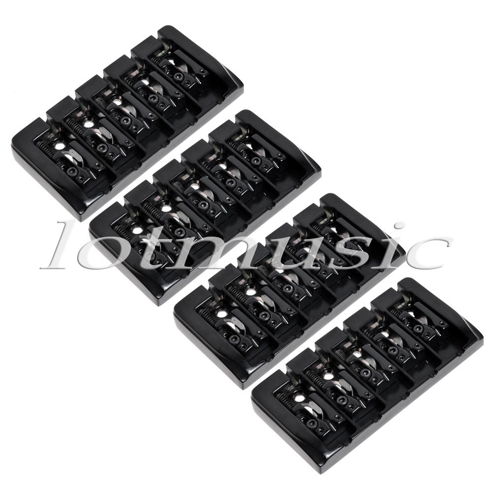 set Black 5 String Bass Guitar Bridge New Design Style Wholesale