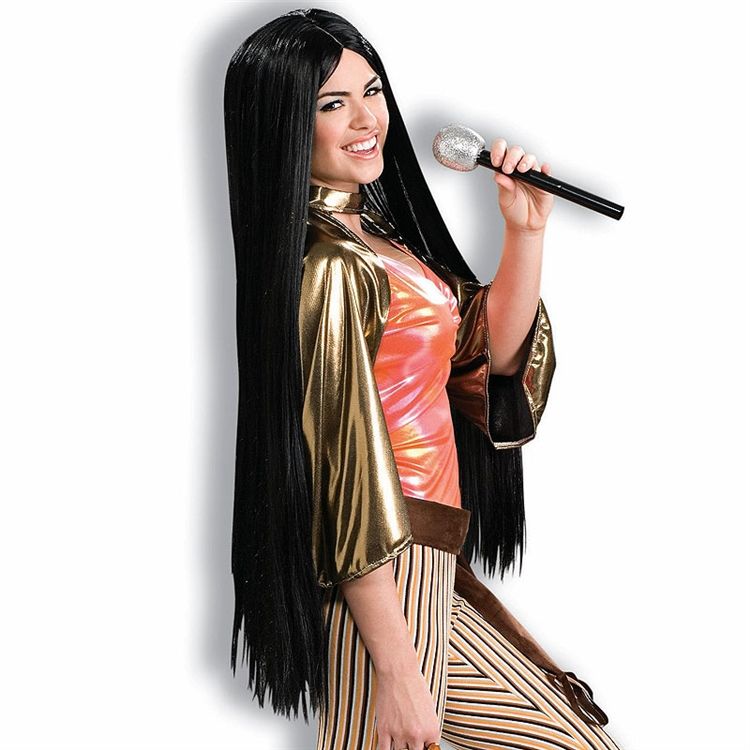 click an image to enlarge 60s babe cher adult wig be free with long 