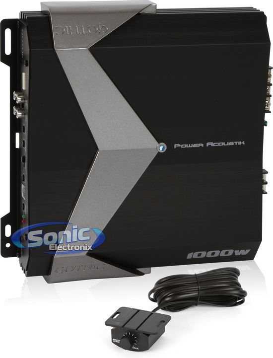   acoustik gt1 1000 1000w max monoblock gothic series car amplifier