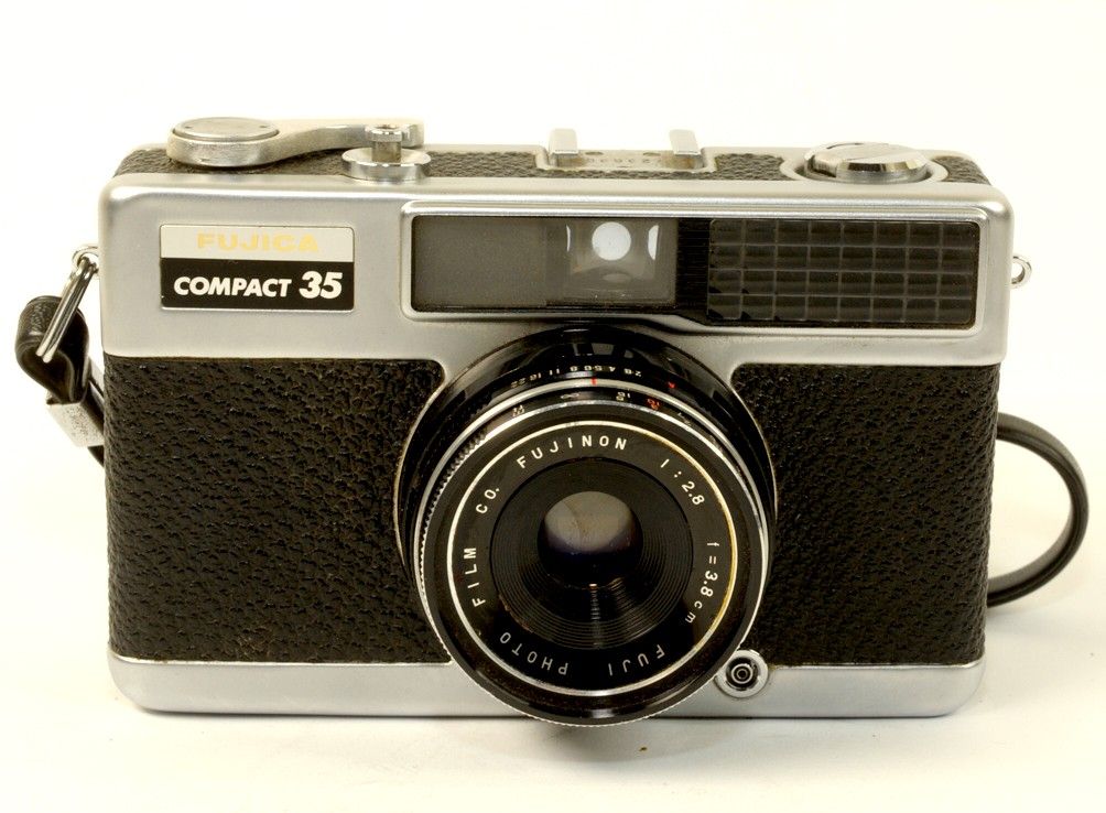 Fujica Compact 35 Compatta Rarissima Funziona Bene 1966