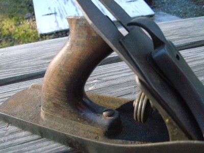 Antique Stanley #5 Jack Plane Prelateral Beaded Rosewood Knob