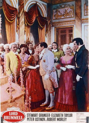 EK29 Beau Brummell Liz Taylor 10 Great RARE Poster ITA