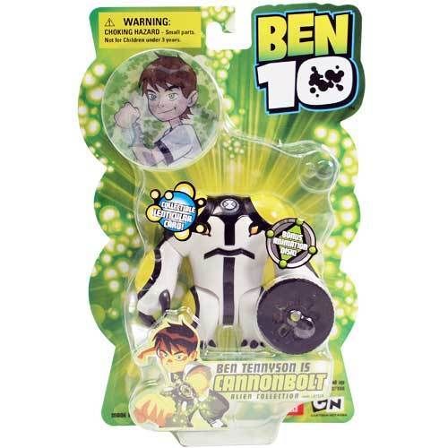 BANDAI BEN 10 ALIEN FORCE CANNONBOLT 4 Figure TEN TENNYSON