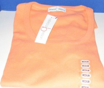 Rebecca Beeson Thermal Shirt Ladies s New Poppy Orange