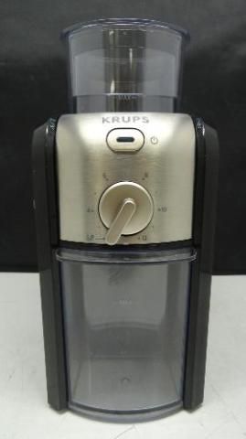 krups grinder ground coffee bean espresso container